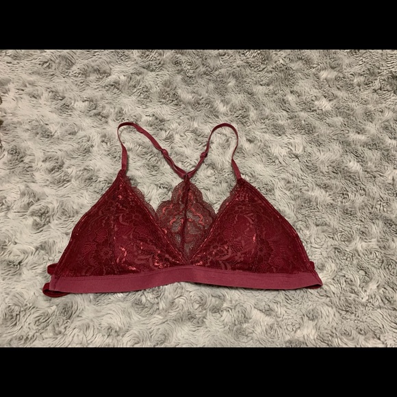 Burgundy bralette - Picture 1 of 2